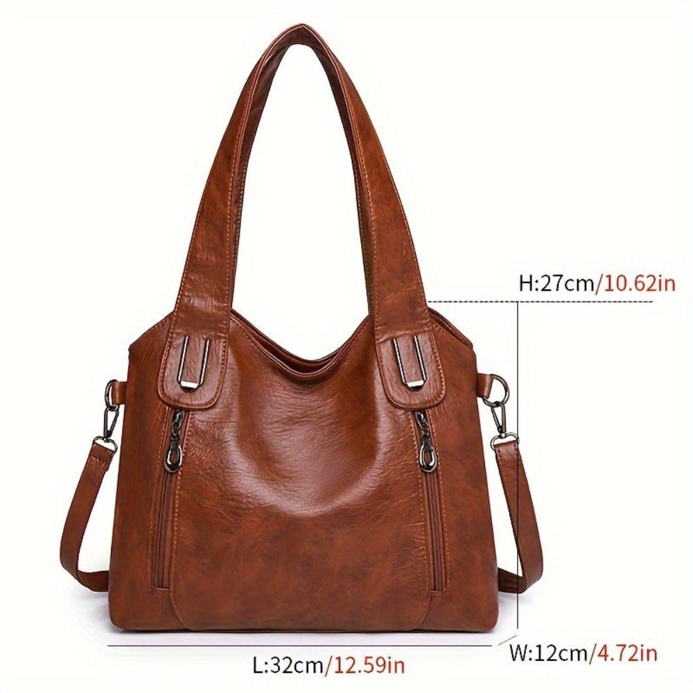 Emma Retro Tote Axelväska
