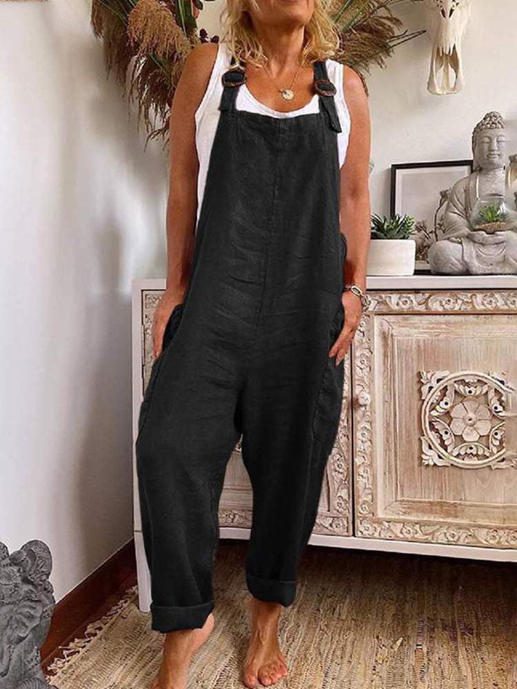 Janine Tidlös Jumpsuit - Avslappnad Elegans
