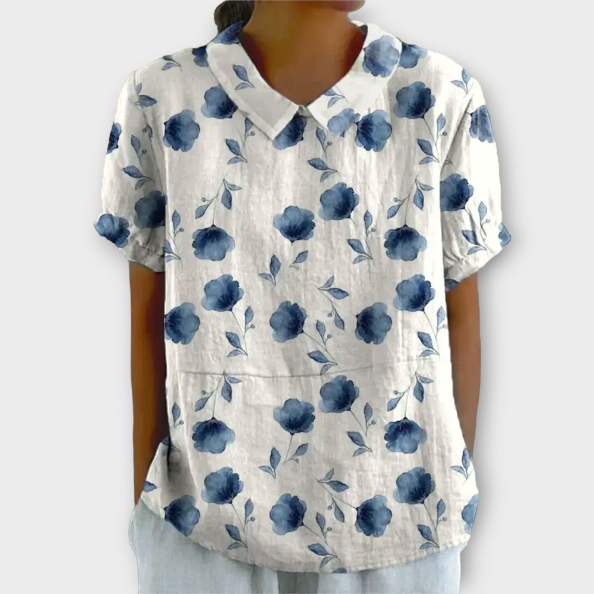 Charlotte | Blommig Blus