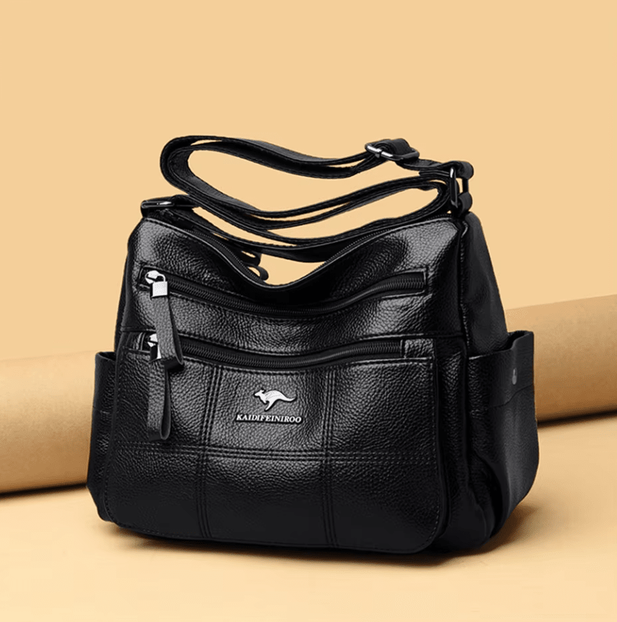 Evangeline - Designer Multi-Layer Crossbody Axelväska