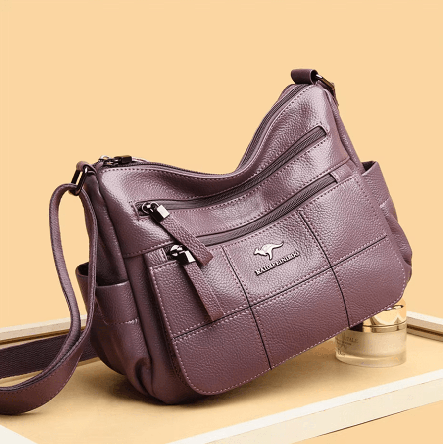 Evangeline - Designer Multi-Layer Crossbody Axelväska