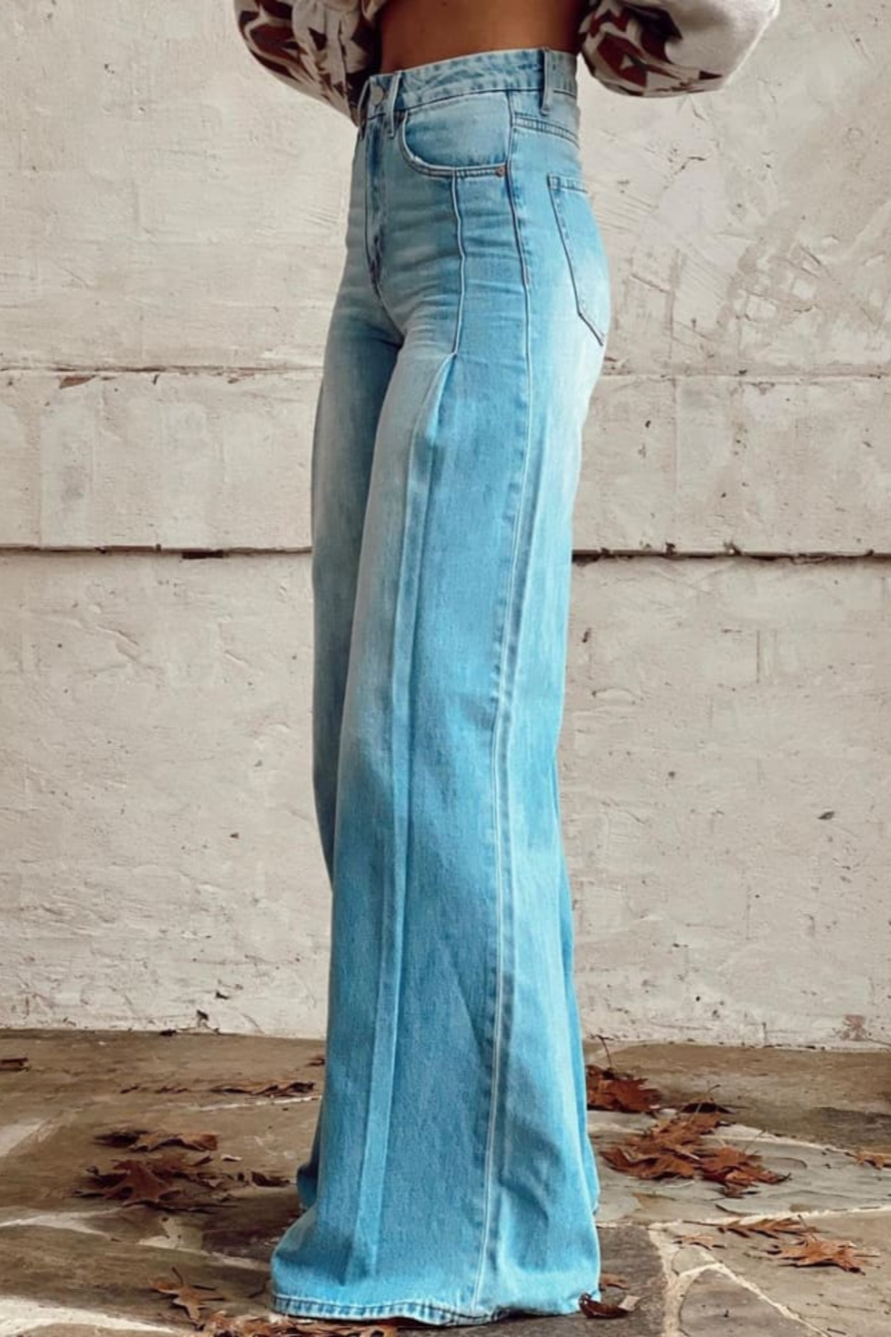 Marina Byxor med vida ben Kollektion | Chic Boho Vintage-Byxa för en Fashionabel Look