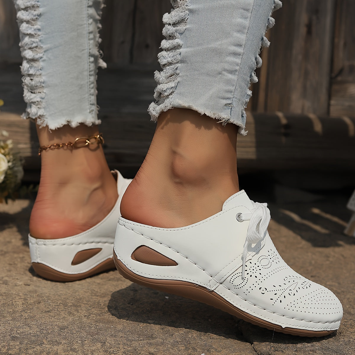 Serena | Ortopediska Slip-On Skor med Fotvalvsstöd och Andningsbar Komfort