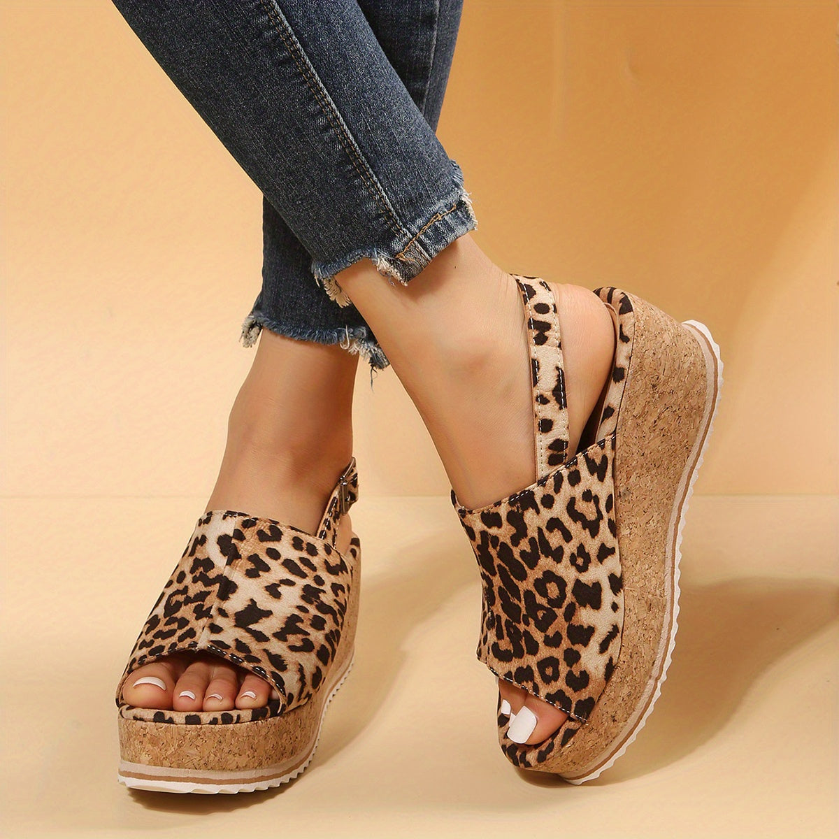 Savanna Slingback Wedge Sandaler