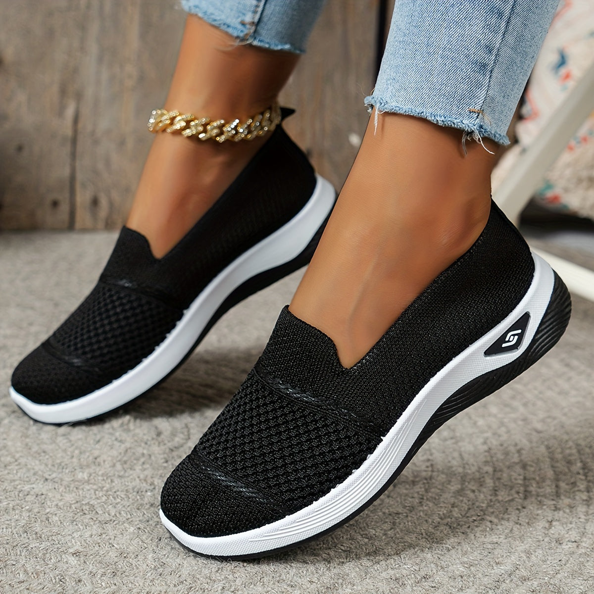 Cora | Bekväma Ortopediska Dam Slip-On Skor