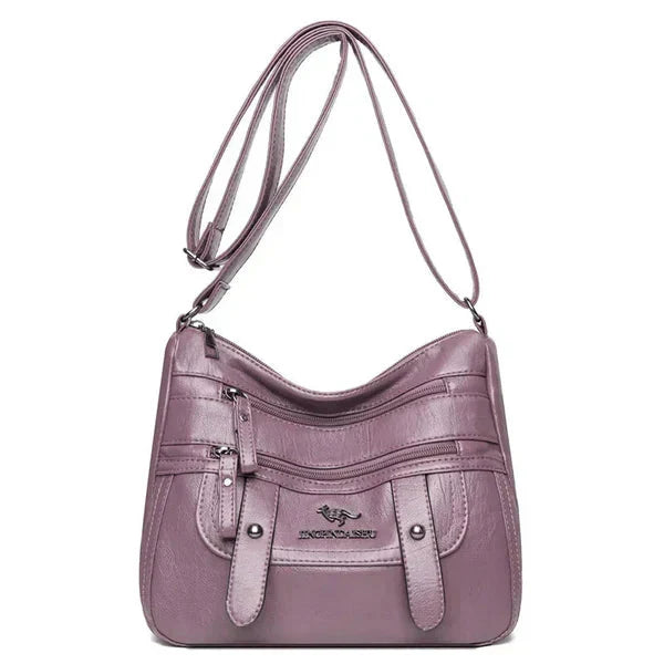 Wren - Stilren Retro Multi-Ficka PU Läderväska
