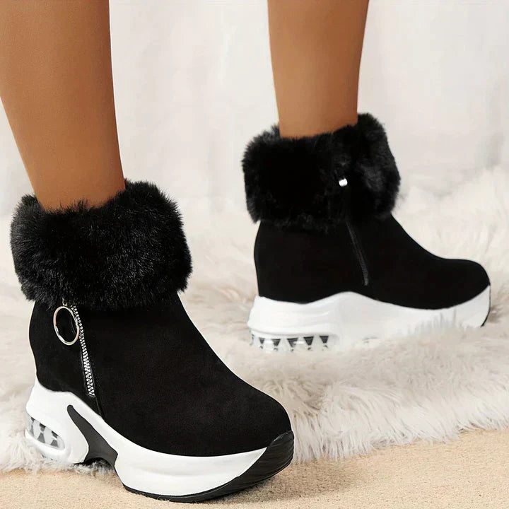Jessica | Dekorerade Kilklackssneakers