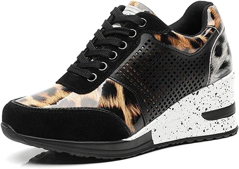 Amelia - Ortopediska högklackade sneakers med kilklack