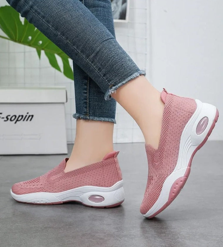Gitte - Orthopedic Breathable Knitted Slip-On Sneakers