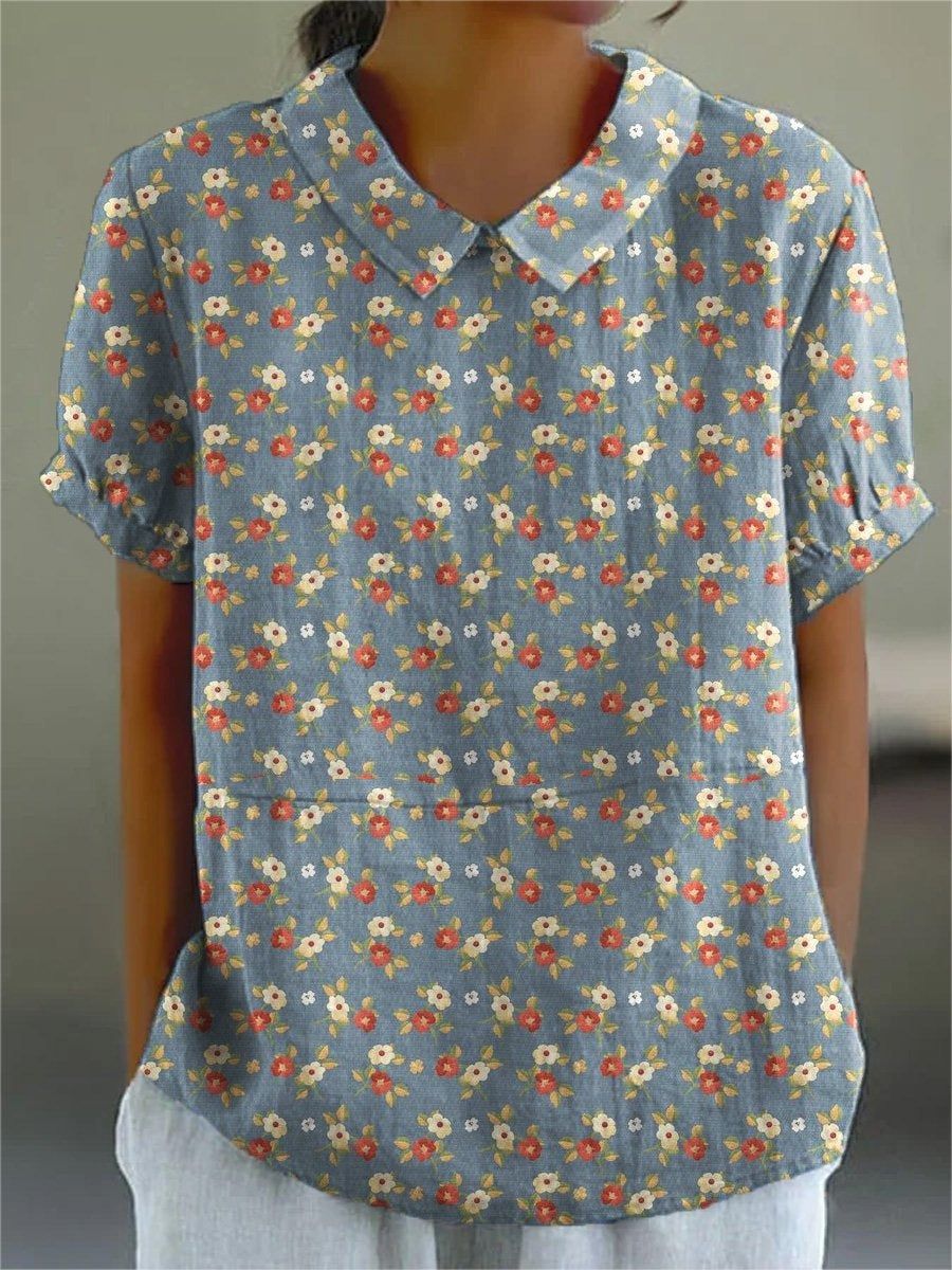 Charlotte | Blommig Blus