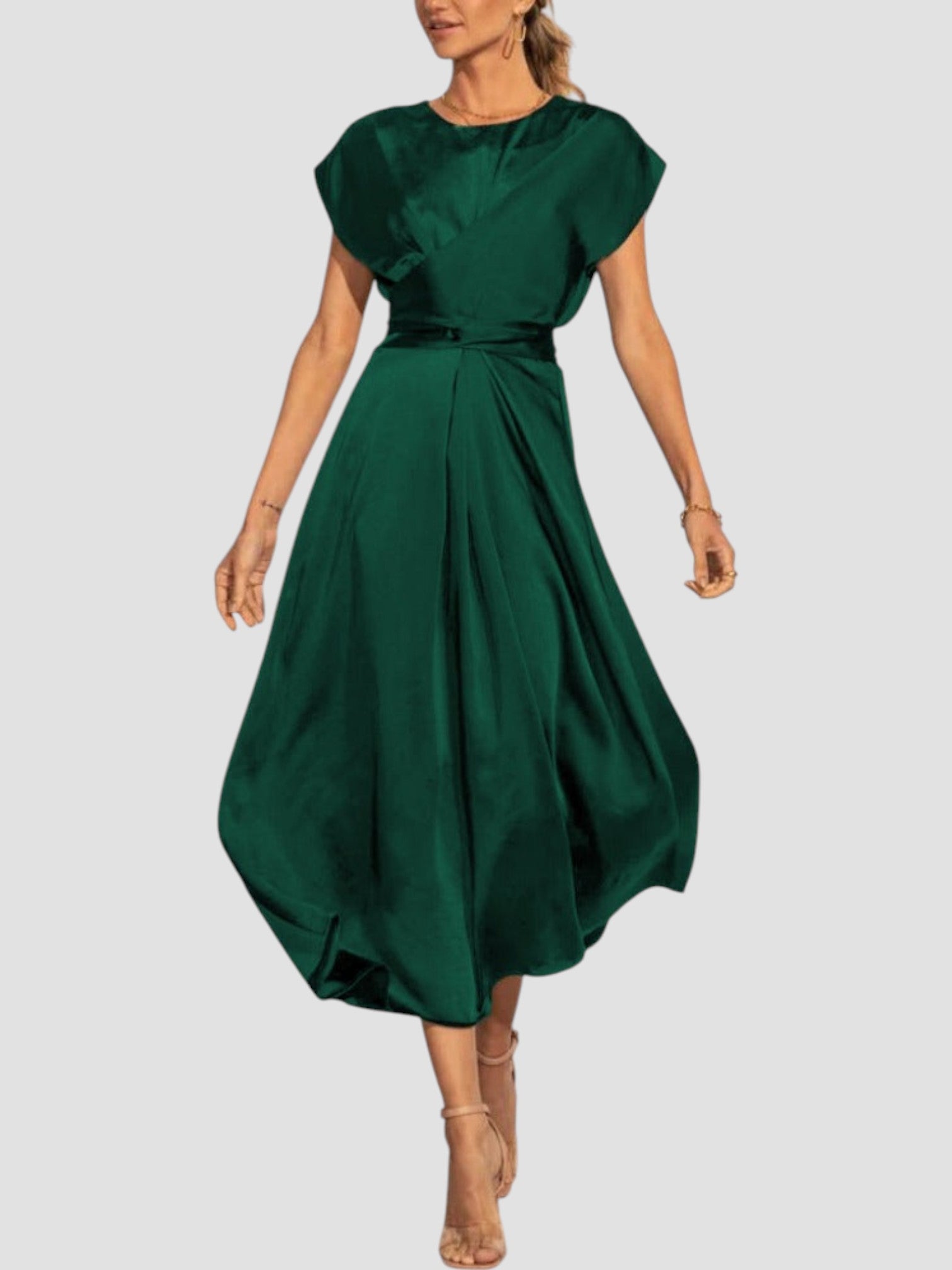 Leanna | Elegant Midi Klänning