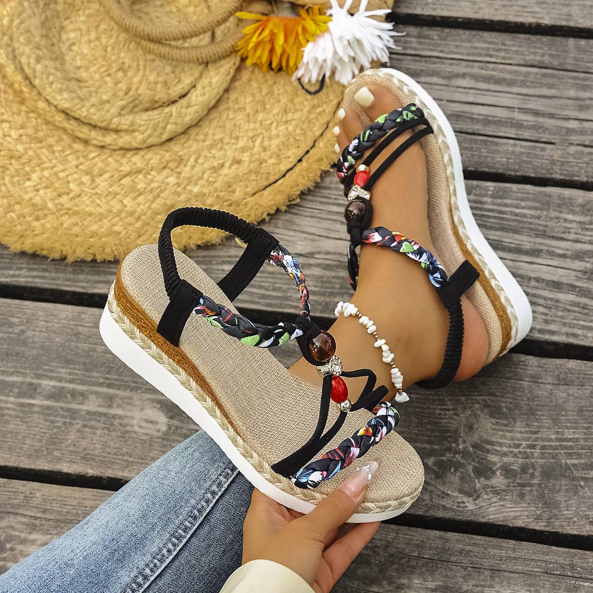 Mira Jewel Ortopediska Sandaler