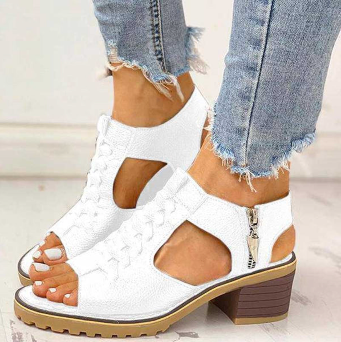 Oona Eleganta Högklackade Sandaler