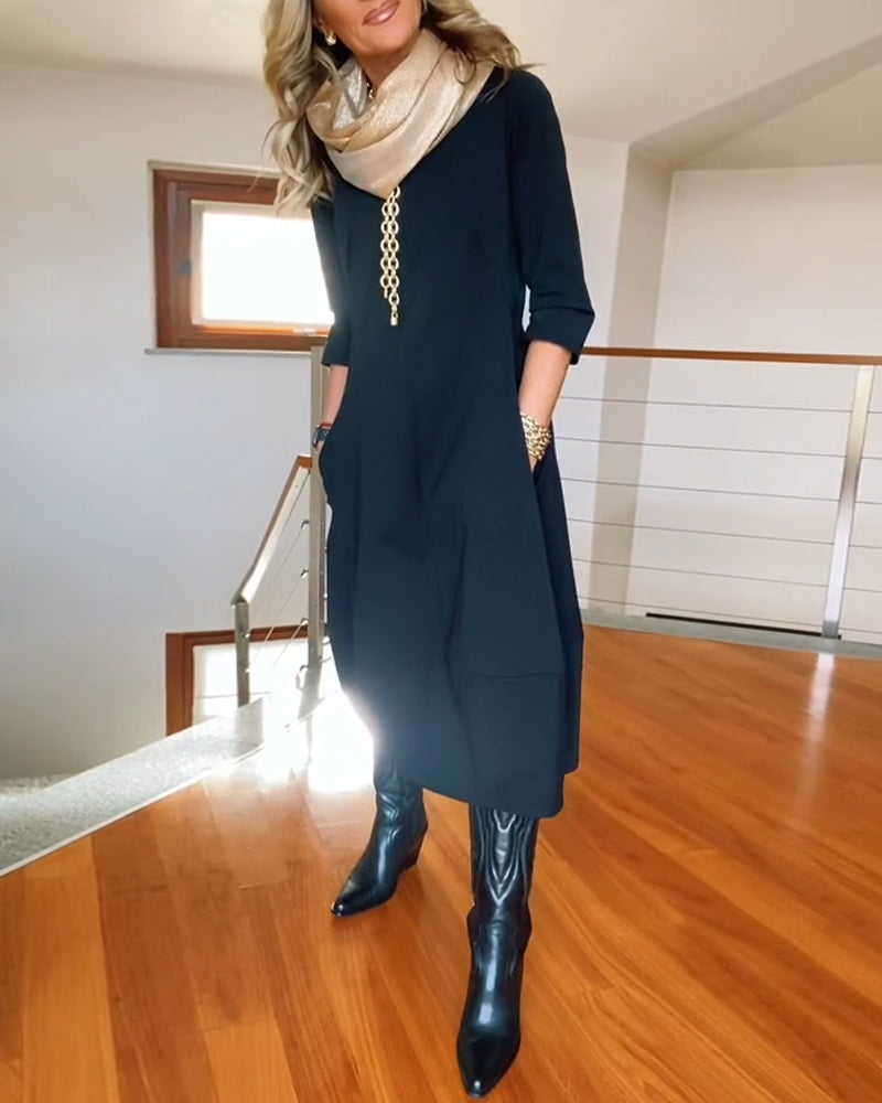 Graces avslappnade elegansklänning