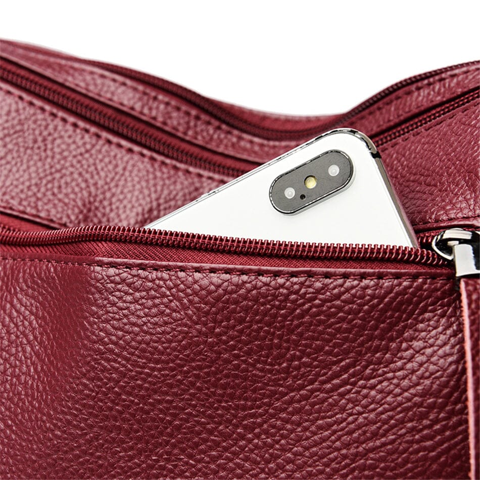 Evangeline - Designer Multi-Layer Crossbody Axelväska