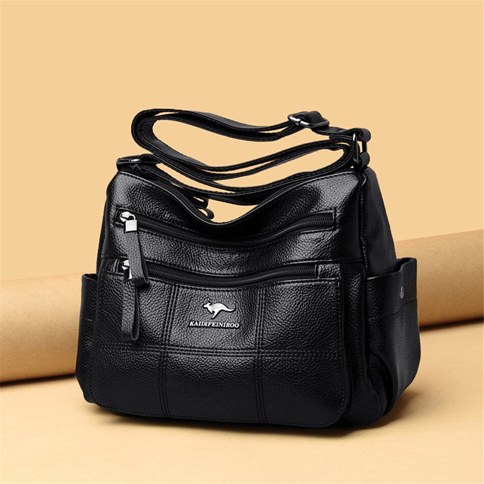 Evangeline - Designer Multi-Layer Crossbody Axelväska