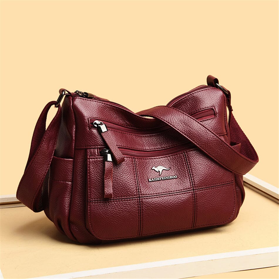 Evangeline - Designer Multi-Layer Crossbody Axelväska