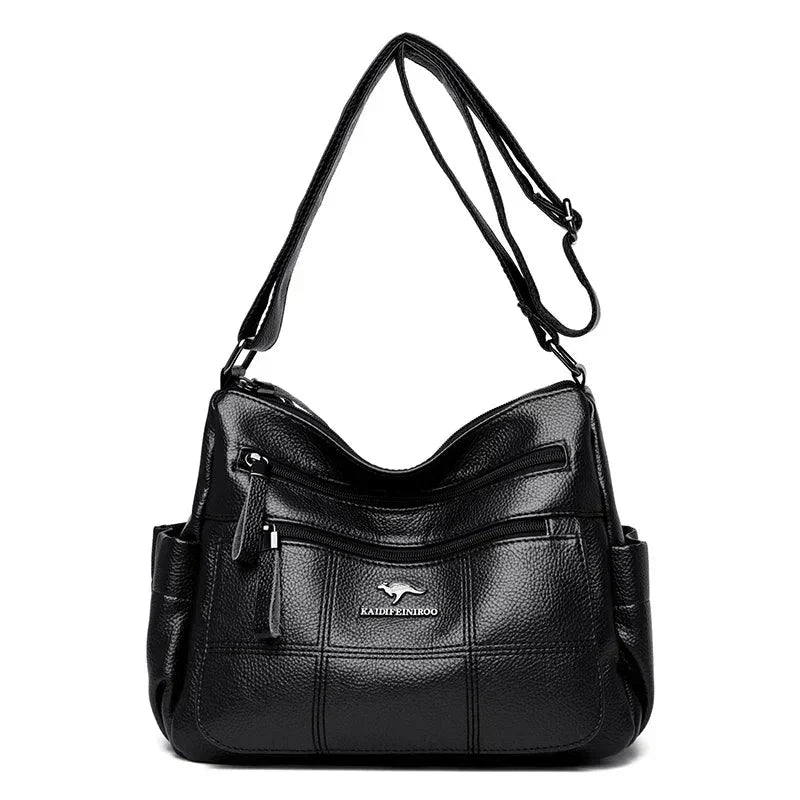 Evangeline - Designer Multi-Layer Crossbody Axelväska