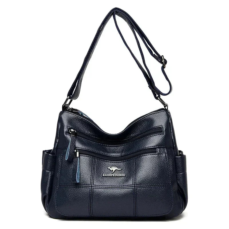 Evangeline - Designer Multi-Layer Crossbody Axelväska