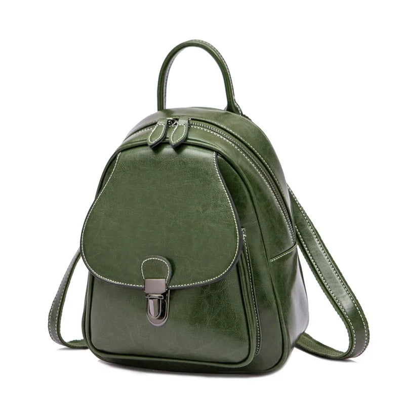 Chic kompakt ryggsäck med elegant charm