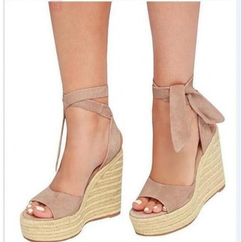 Serena Sky Espadrille Wedges