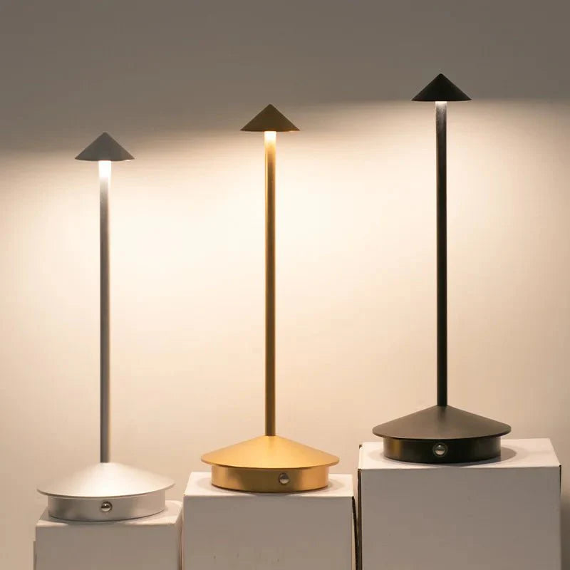 Beacon-lampa i pilform
