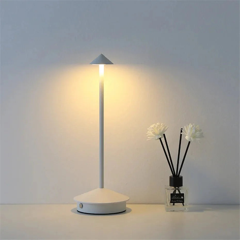 Beacon-lampa i pilform