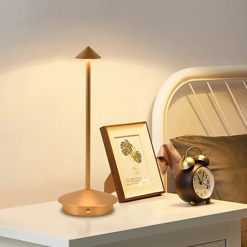 Beacon-lampa i pilform