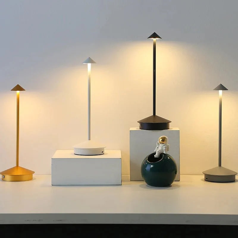 Beacon-lampa i pilform