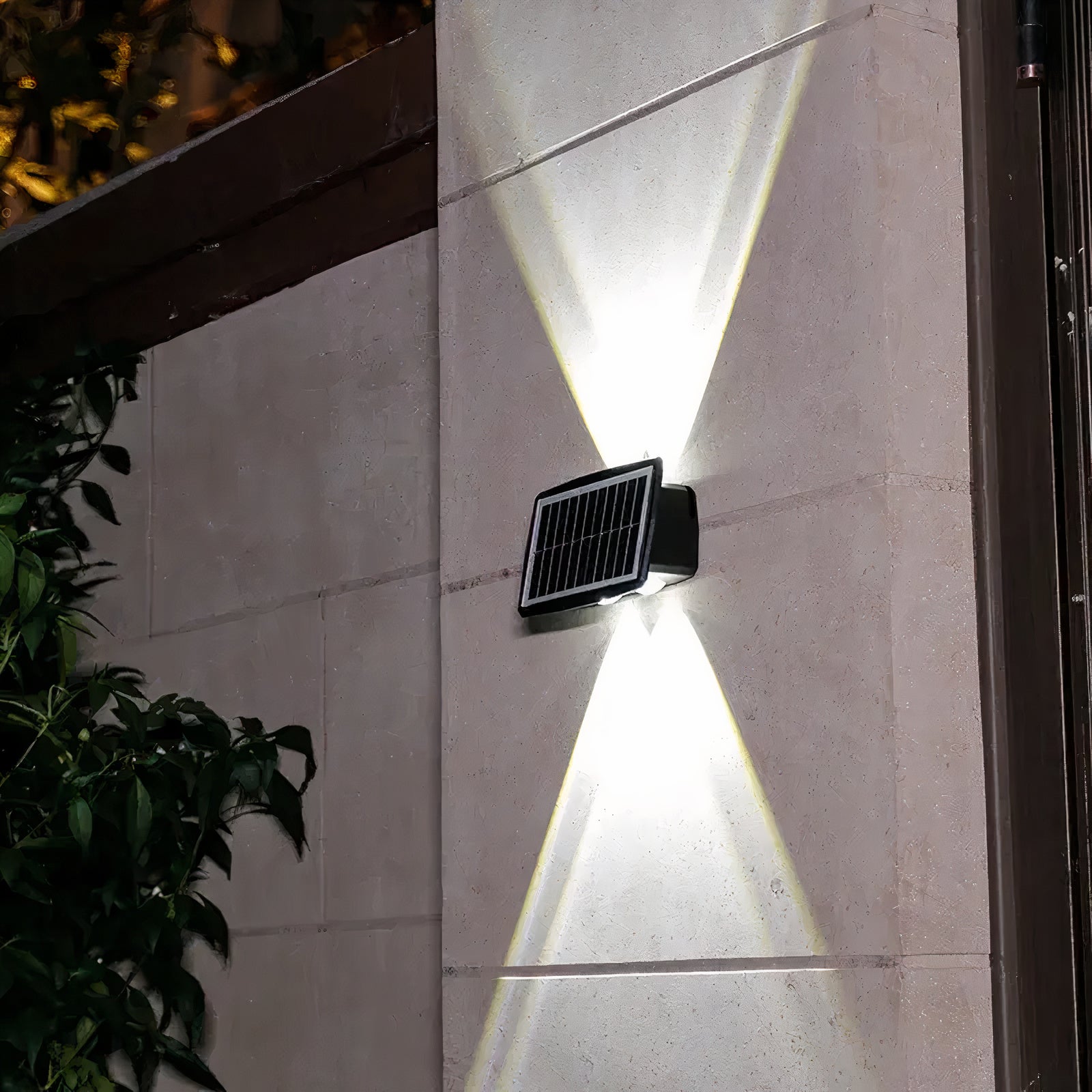 GardenBeam Solutomhusvägglampa
