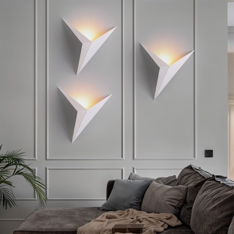 Glisten Minimalistisk Vägglampa
