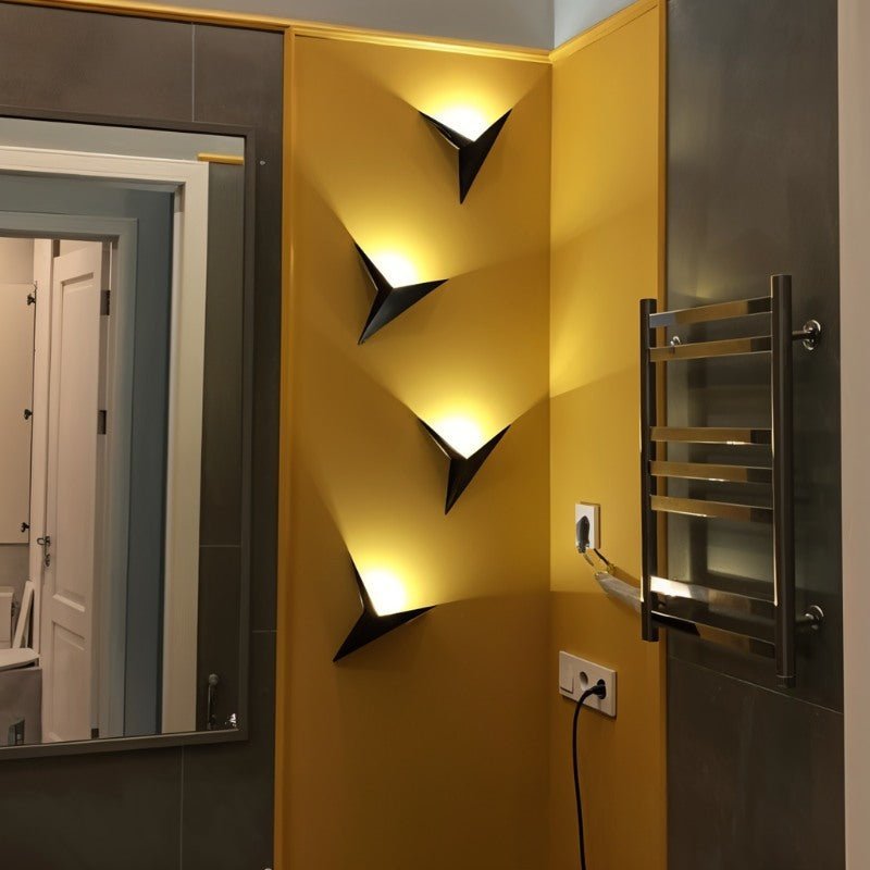 Glisten Minimalistisk Vägglampa