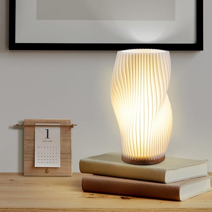 Incandia Vågformad Bordslampa