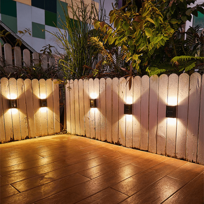 Lightburst Solenergi LED Utomhusvägglampa