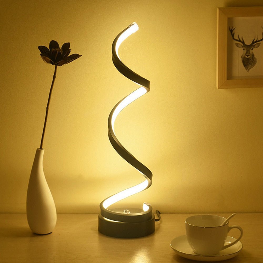 Lumina Spiralbordslampa