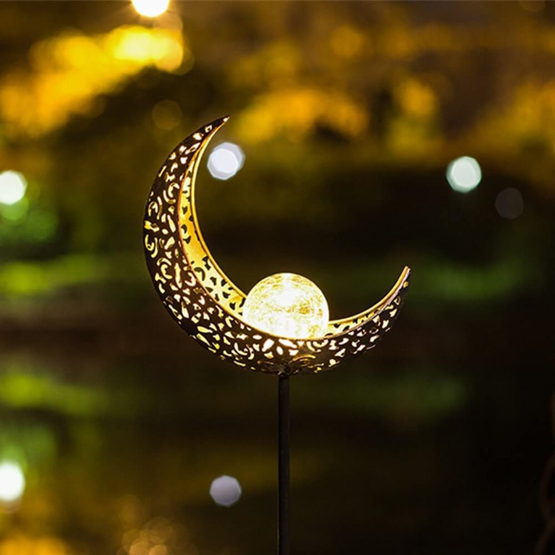 Opal Celestial Moon Trädgårdslampa