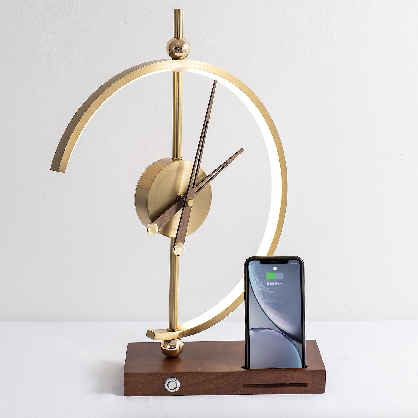 Phare Clock Bordslampa