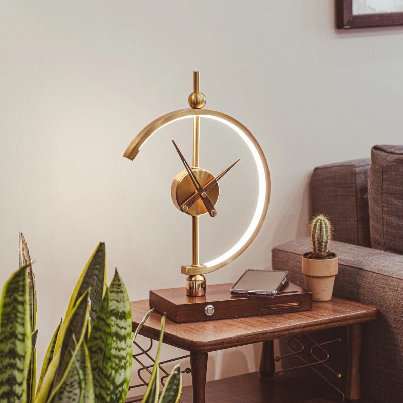 Phare Clock Bordslampa