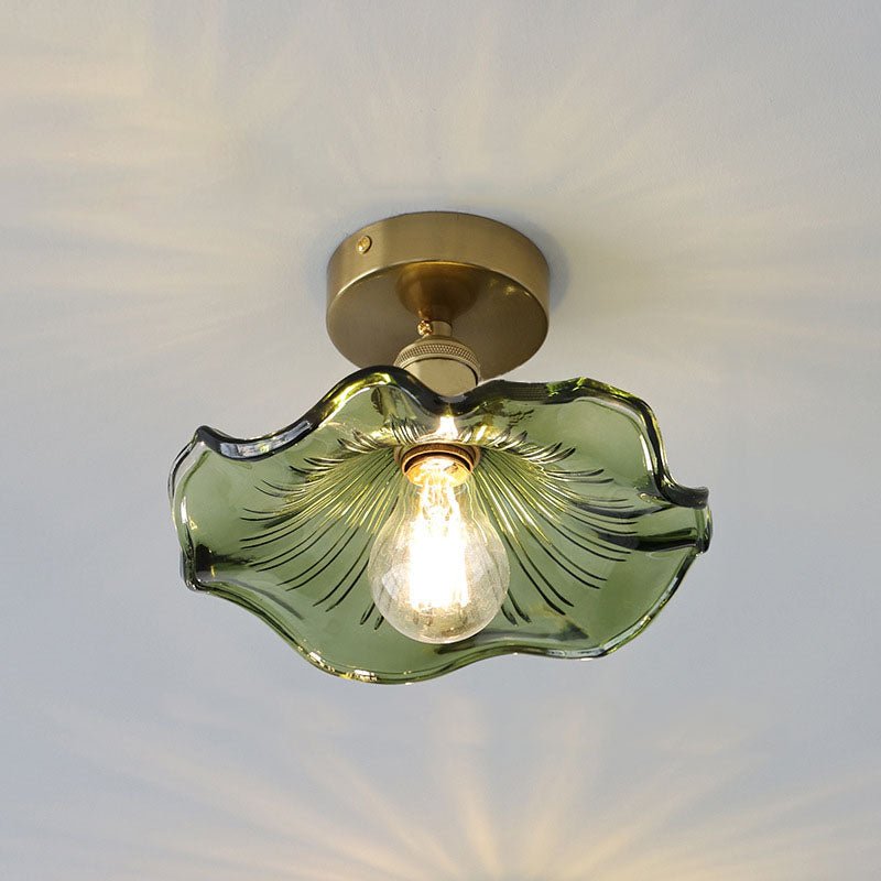Zenith Hibiscus-Glas-Taklampa