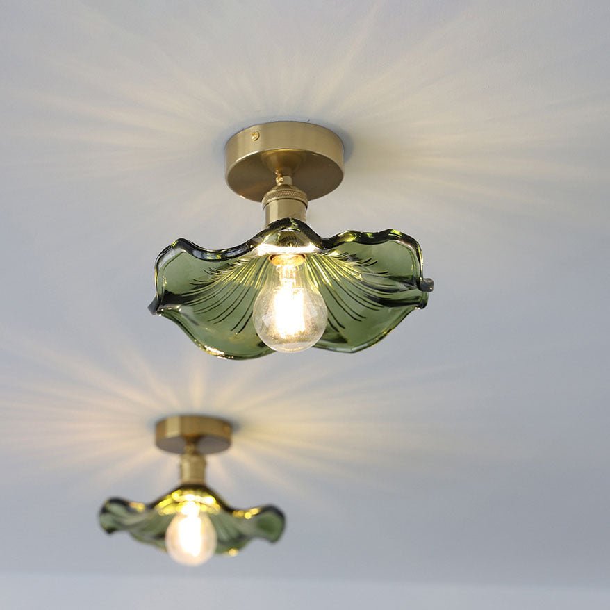 Zenith Hibiscus-Glas-Taklampa