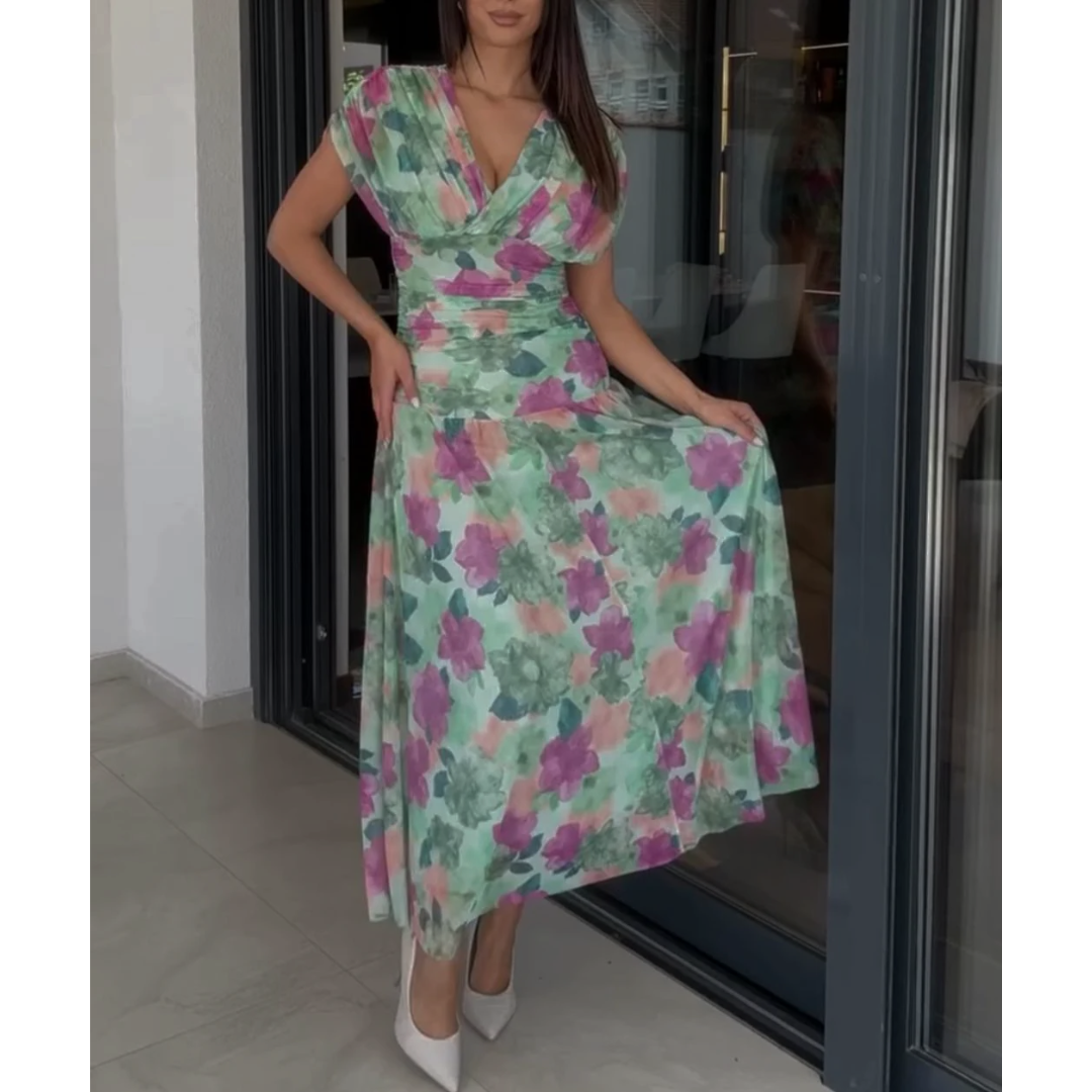 Nadia - Elegant Lång Klänning