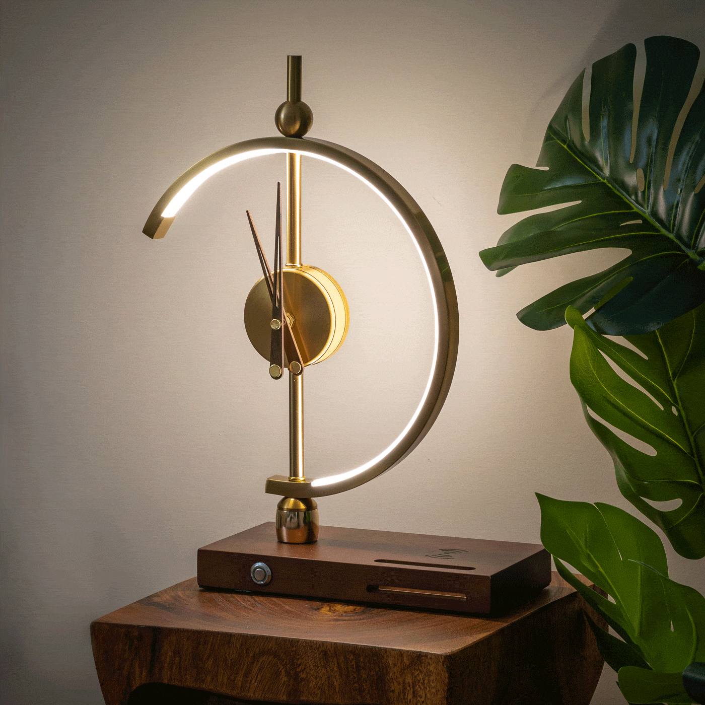 Phare Clock Bordslampa