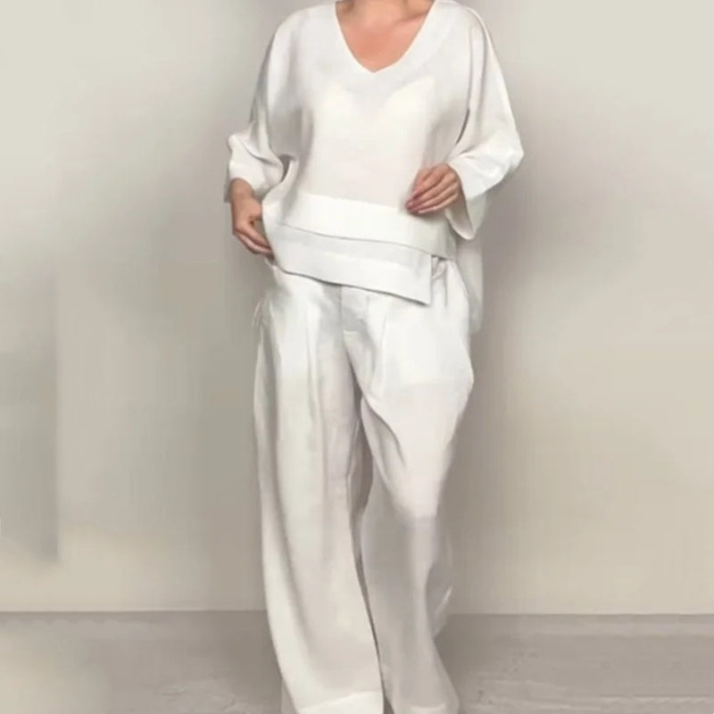 Angelina - Minimalistisk Set med Vida Ben