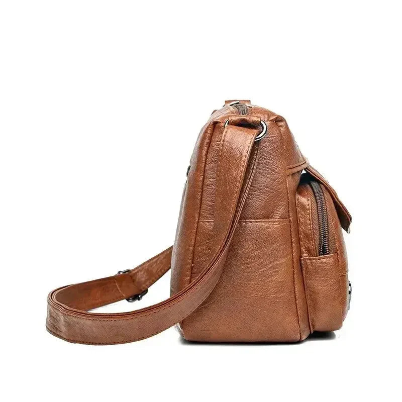 Lux - Trendy Hjärtaccent Crossbody-väska