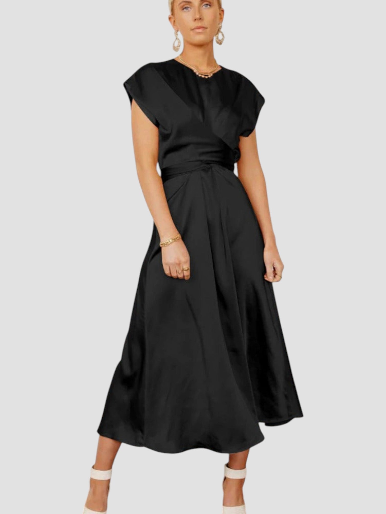 Leanna | Elegant Midi Klänning