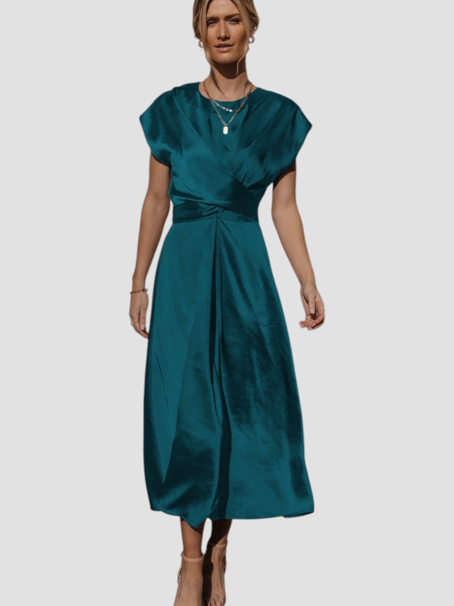 Leanna | Elegant Midi Klänning