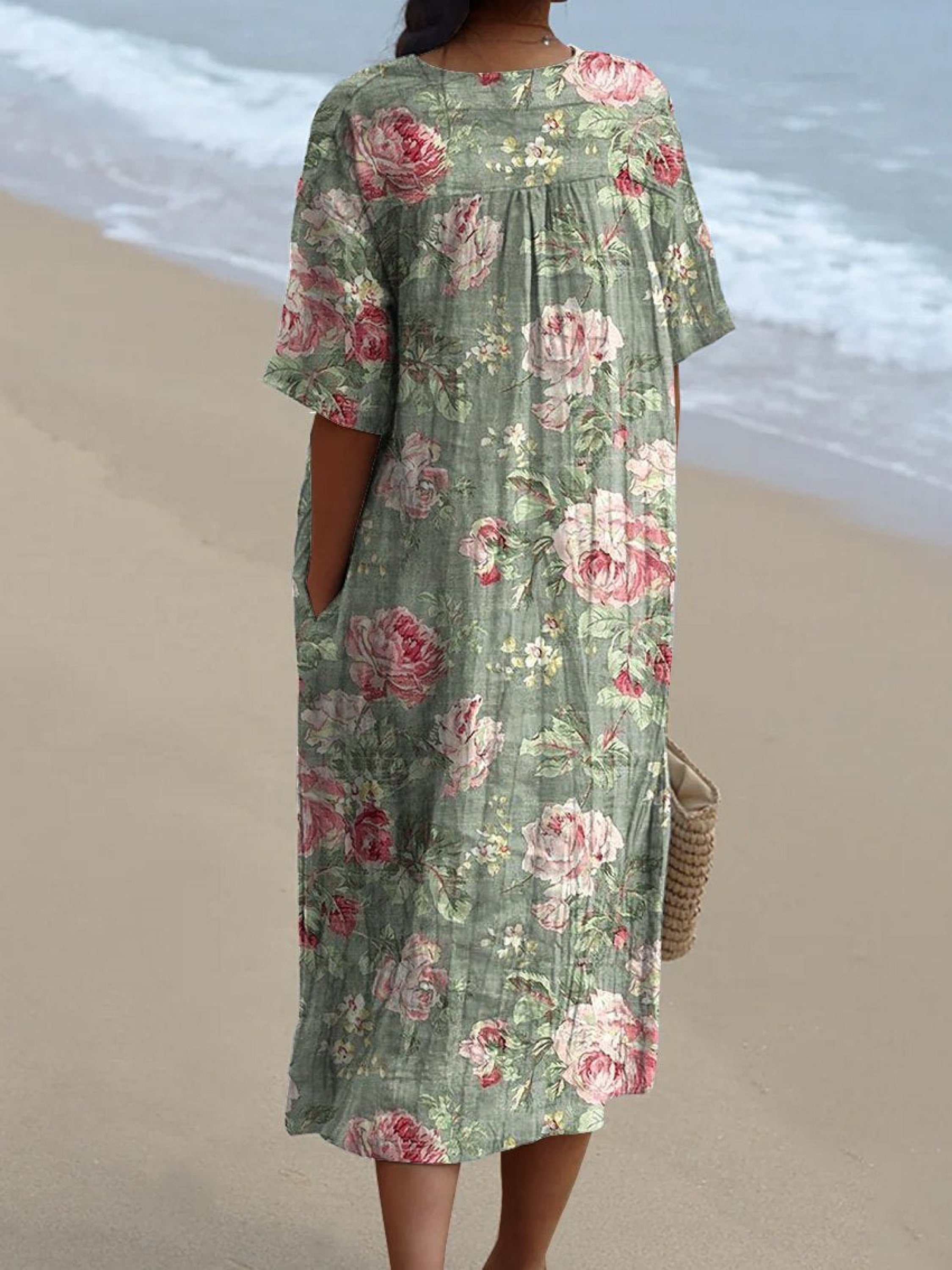 Lina | Vintage Blommklänning