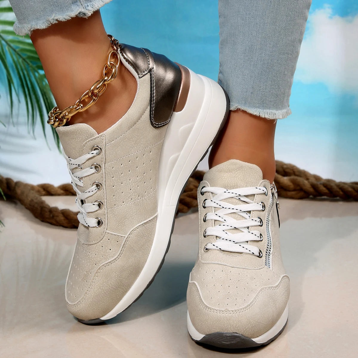 Elira | Ortopediska Sneakers för Kvinnor